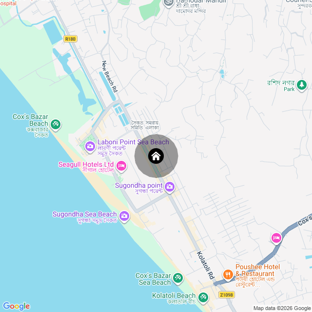 Map of the area