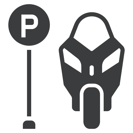 Motorcycle Parking Only