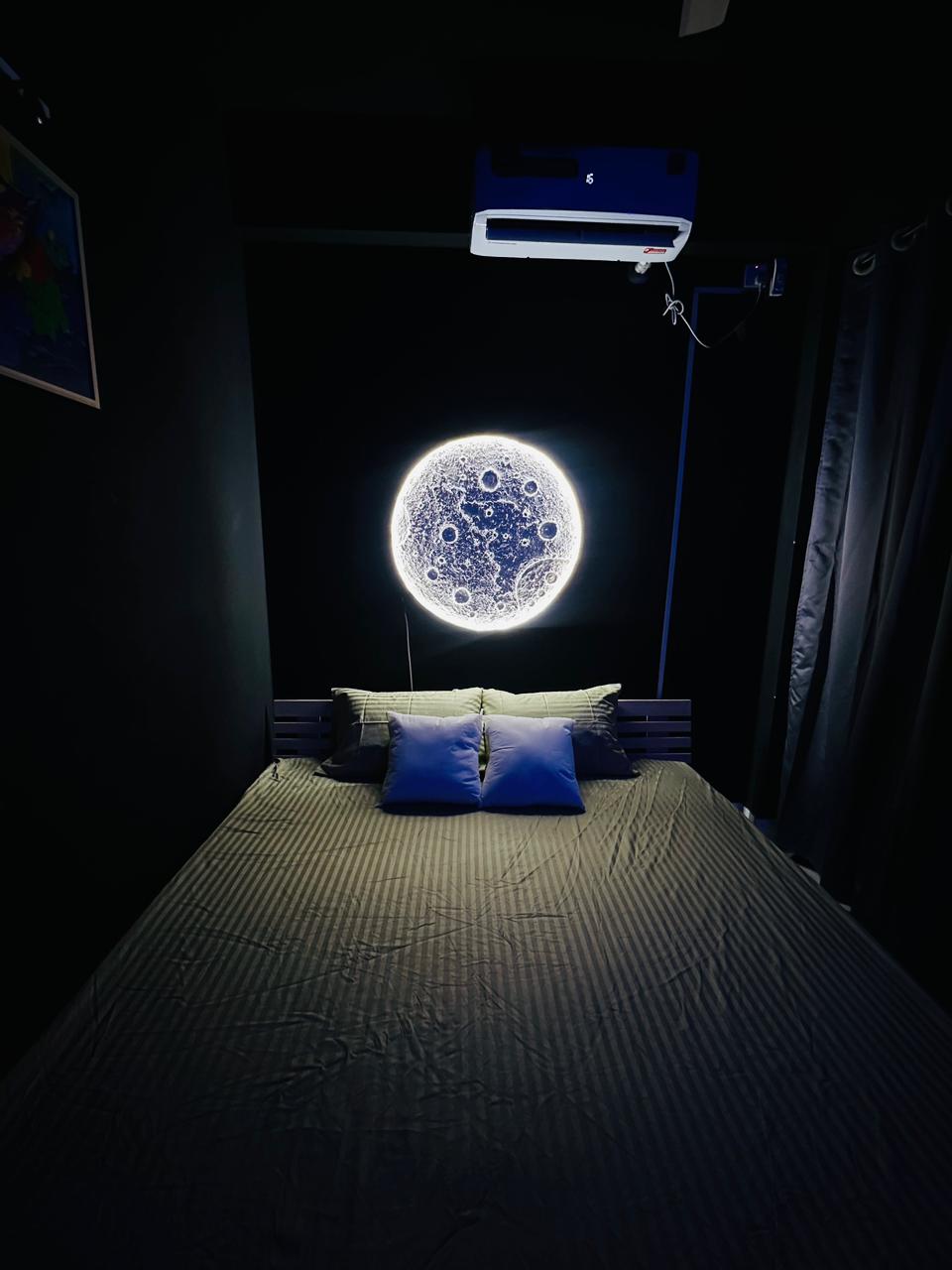 Cozy AC Private Room with Dreamy Night Ambience at Adabar - ৳1799 | Travela