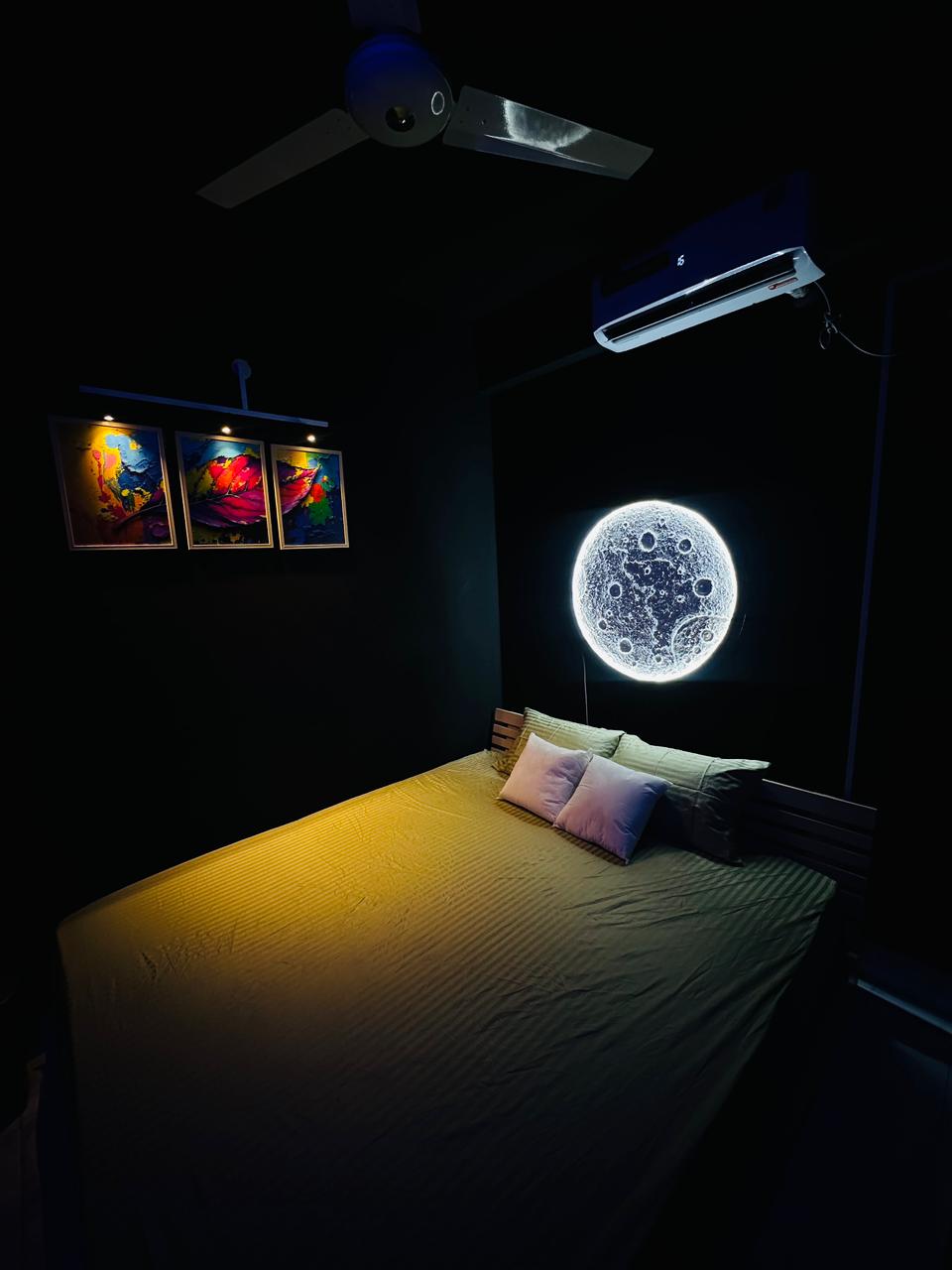 Cozy AC Private Room with Dreamy Night Ambience at Adabar - ৳1799 | Travela